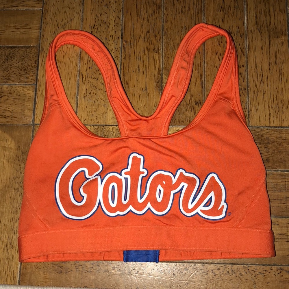 Florida gator sports bra